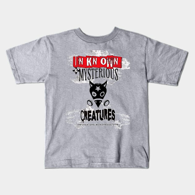 Unknown and Mysterious Creature Design 2 Kids T-Shirt by kingasilas